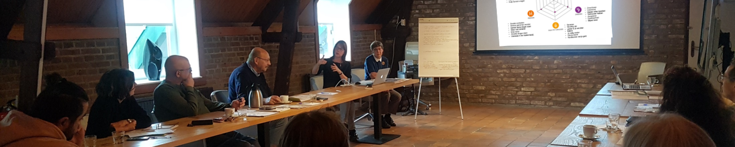 leden van de Adviesraad Wmo en Jeugd tijdens de workshop