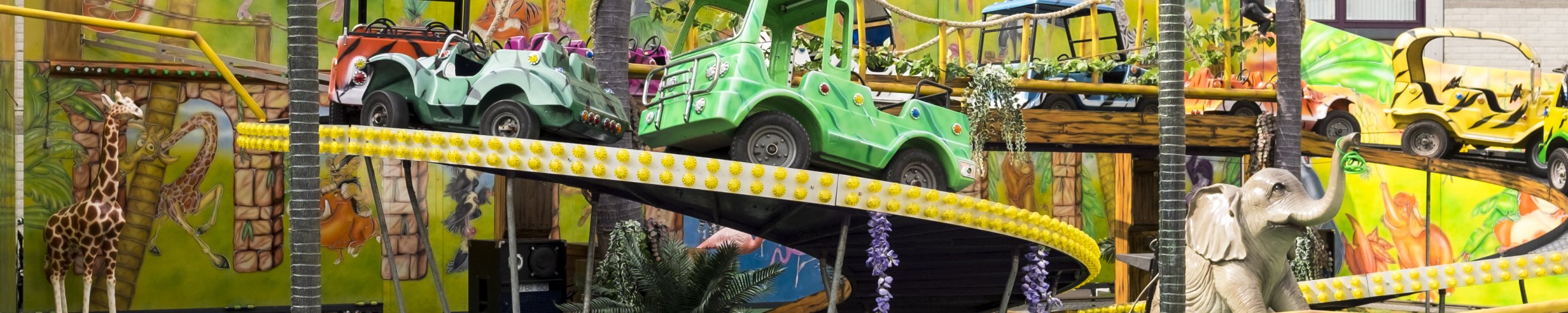 Kermisattractie op het Raadhuisplein