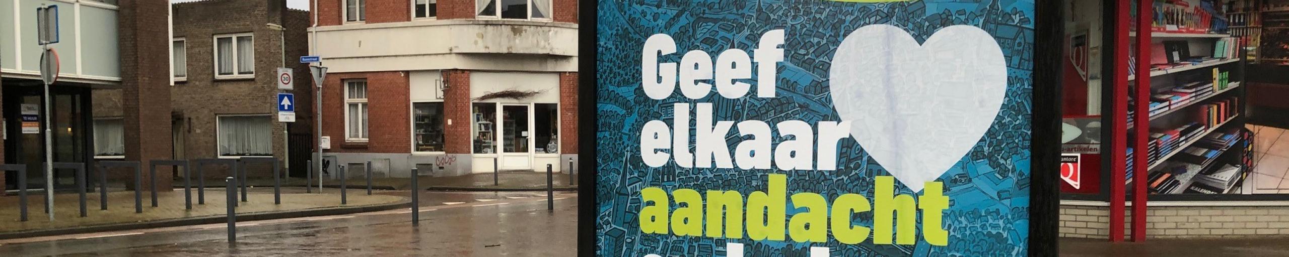 poster geef elkaar aandach