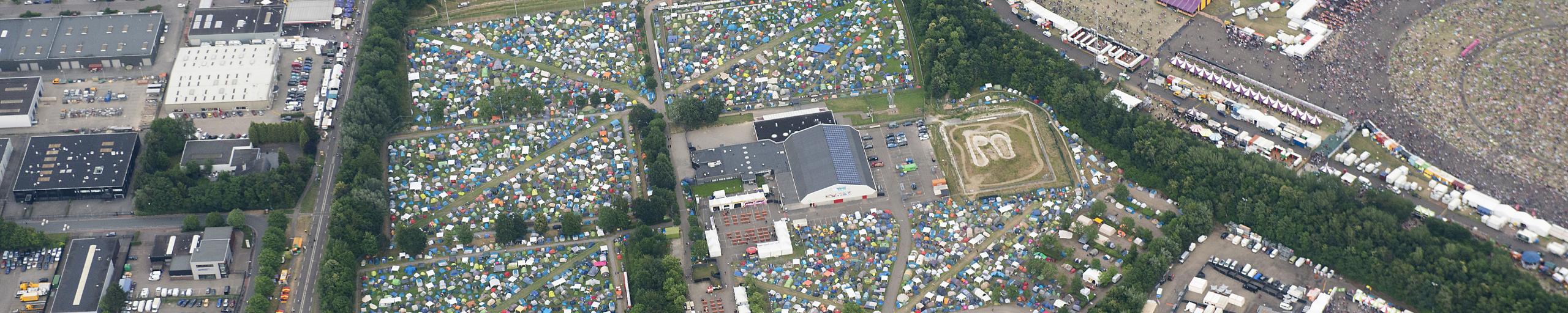 luchtfoto camping