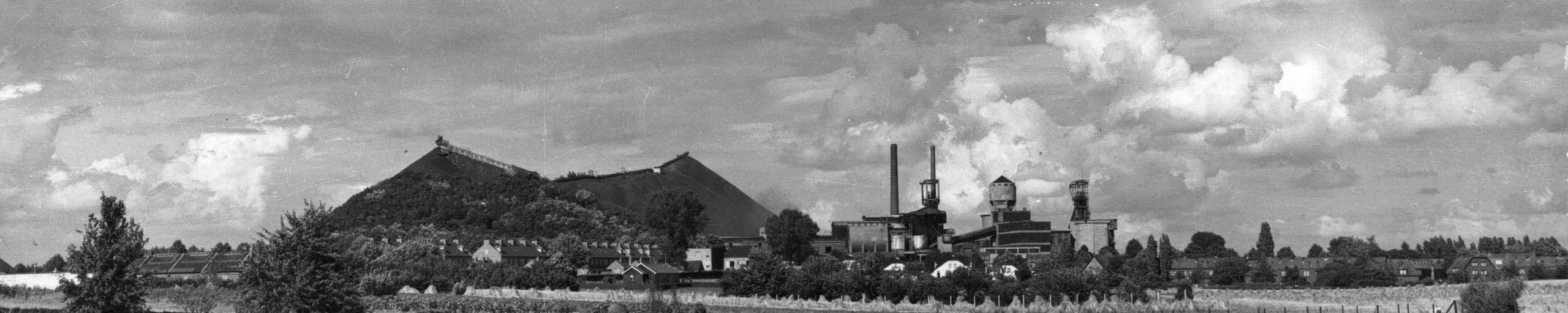 Foto uit de oude doos van Staatsmijn Wilhelmina